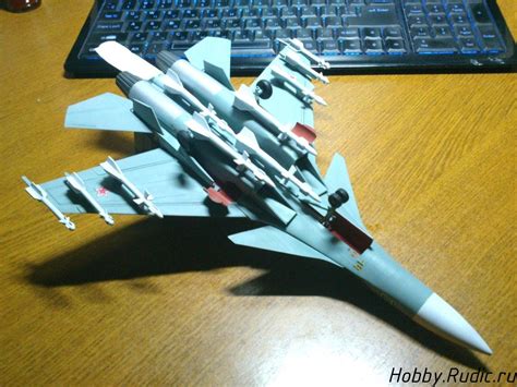 Сборка модели Су-33 от Звезды. Часть 3