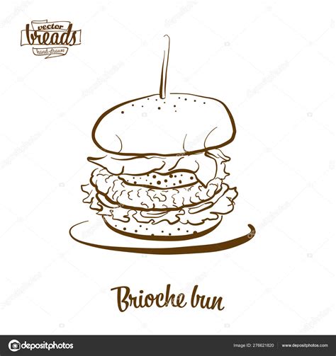 Bread Bun Drawing