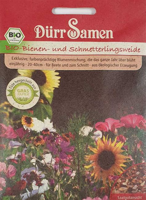 BIO Bienen Und Schmetterlingsweide 5m² Von Dürr Samen Saatgut Shopping