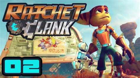 There Are Enemies On The Plateau Lets Play Ratchet And Clank 2016 Ps4 Gameplay Part 2