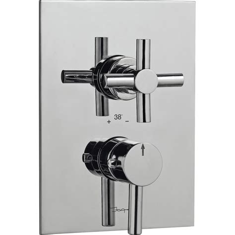 Jaquar Solo Double Exposed Thermostatic Shower Valve Wayfair Co Uk