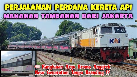 Perjalanan Perdana Kereta Api Manahan Tambahan Dari Jakarta Ke Solo