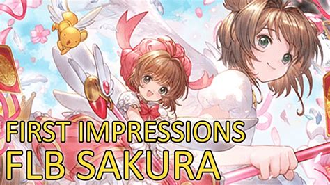 Granblue Fantasyfirst Impressions Thoughts On Flb Sakura Kinomoto