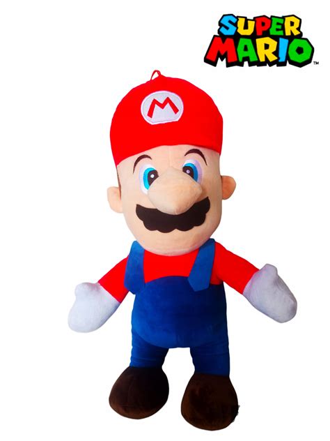 DUŻA MASKOTKA SUPER MARIO BROS XXL PLUSZAK 50cm ZABAWKA MIŚ Z GRY