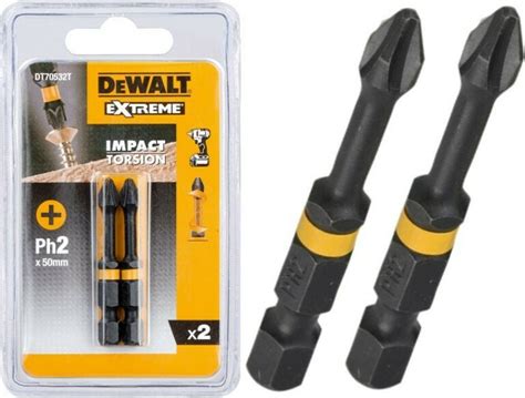 Dewalt DT70532T Μύτες Torsion PH2 mm 2τμχ Skroutz gr