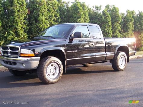 2000 Black Dodge Dakota Slt Extended Cab 4x4 31743329 Car Color Galleries