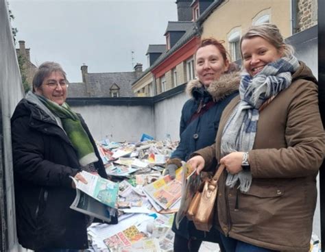 Cotentin Ces parents délèves organisent une nouvelle collecte de papier