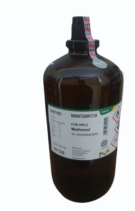 FOR HPLC Methanol For Chromatography At Rs 490 Litre DFPCL HPLC