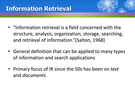 PPT Information Retrieval In Practice PowerPoint Presentation Free