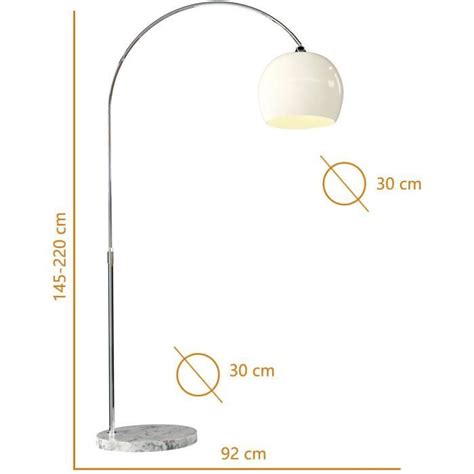 Pied De Lampadaire Cclife Lampe Lampadaire Arc Salon Courb E Lampe