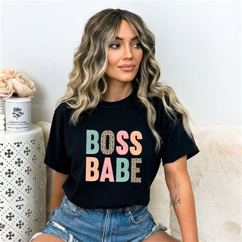 Camiseta Boss Babe Camiseta de mamá Camiseta de madre Camisas de