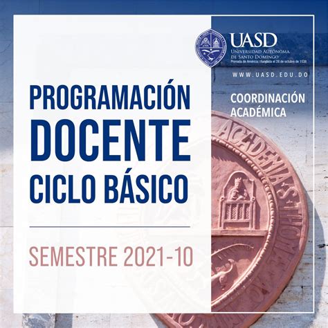 Universidad UASD on Twitter Estudiante de Ciclo Básico recuerda que