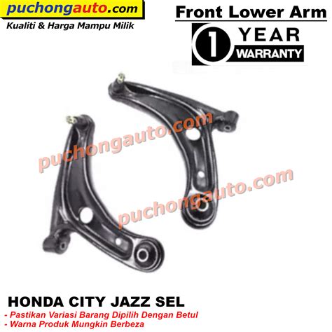 Front Lower Control Arm For Honda City Jazz SEL 1 Year Warranty Car