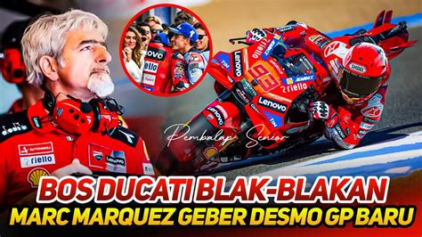 Dibongkar Dalignamarc Marquez Langsung Jajal Desmosedici Gp Baru