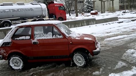 Fiat P Snow Fun Youtube