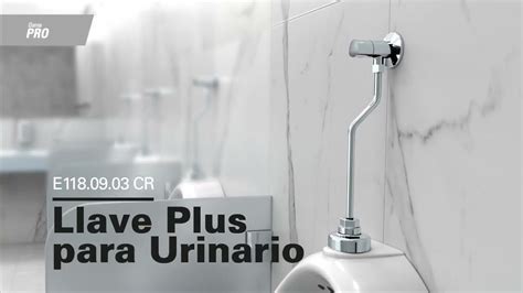 Llave Plus Para Urinario FV YouTube