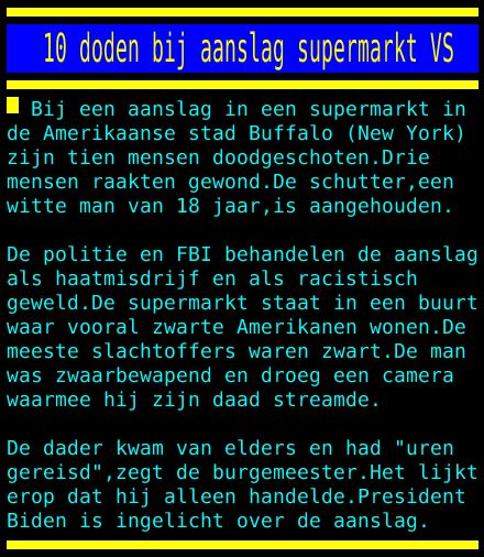 Nos Teletekst On Twitter Doden Bij Aanslag Supermarkt Vs Https T