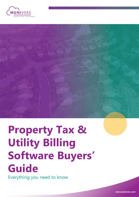 Property Tax & Utility Billing Buyers' Guide - Munivers