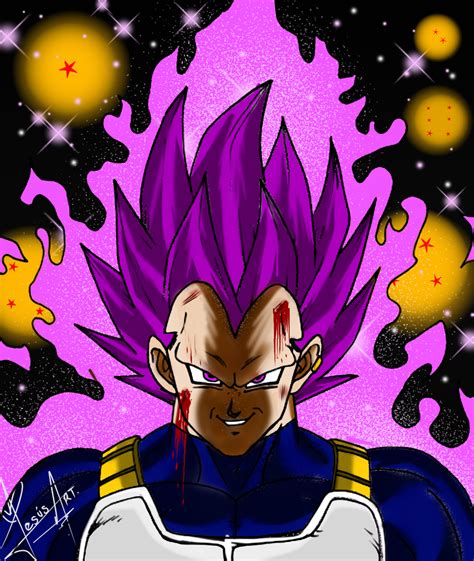 vegeta Dios de la destrucción Chuchín FanArt King Illustrations ART