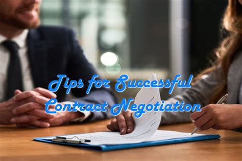 Tips for Successful Contract Negotiation - Our Emu knows anything 