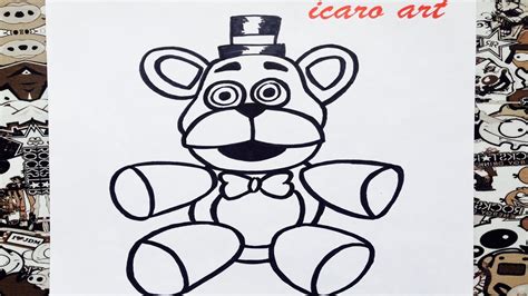 Dibujos Para Colorear Del Oso Freddy Golden Freddy From Five Nights