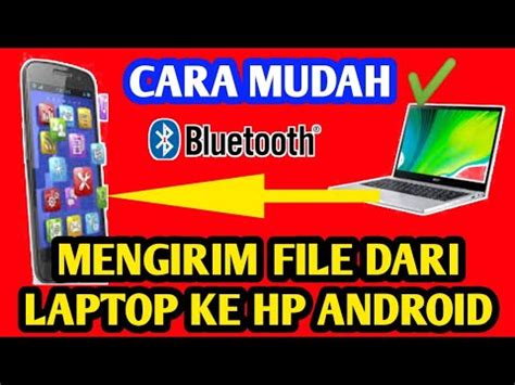 CARA MUDAH MENGIRIM FILE FOTO DARI LAPTOP KE HP ANDROID TANPA KABEL