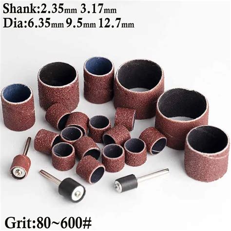 Sanding Drums Kit Sanding Band 1 2 1 4 3 8 Inch Sand Mandrels 80 600