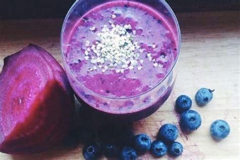 Recipe Blueberry Beet Smoothie Youbeauty