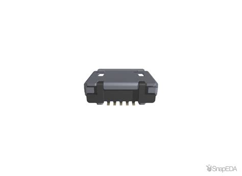 USB3075-30-A Symbol, Footprint & 3D Model by Global Connector ...
