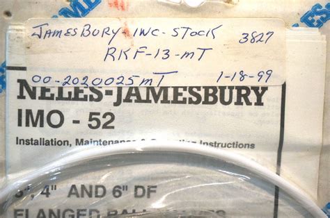 New Neles Jamesbury Rkf Mt Valve Service Kit Imo Imo Sb