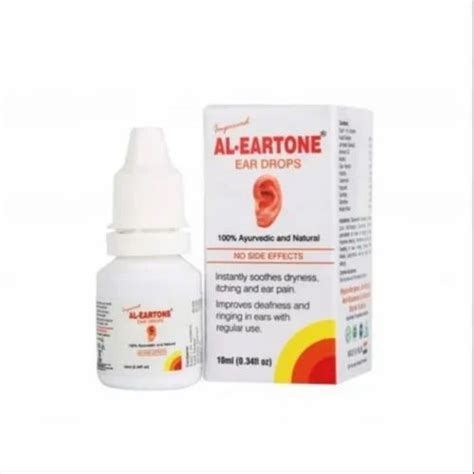 Al Eartone Ear Drops Packaging Size Ml Packaging Type Bottle At