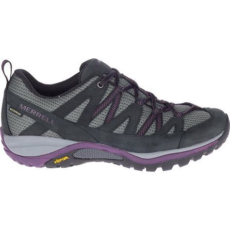 Merrell Siren Sport 3 Waterproof Womens Hiking Shoes Black