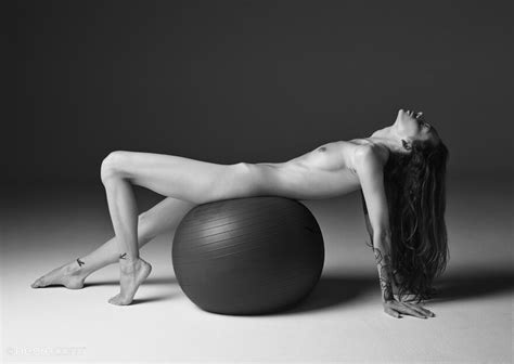 Amateur Girl Inga Black And White Nude Art Px