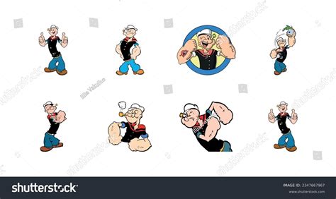 Popeye Cartoon Characters