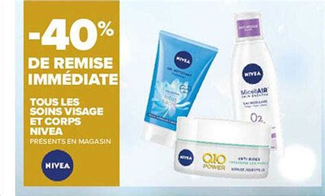 Promo Soins Visage Et Corps Nivea Chez Carrefour ICatalogue Fr