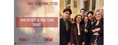 Tournoi de Debating l ENSAE Paris remporte la demi finale face à l