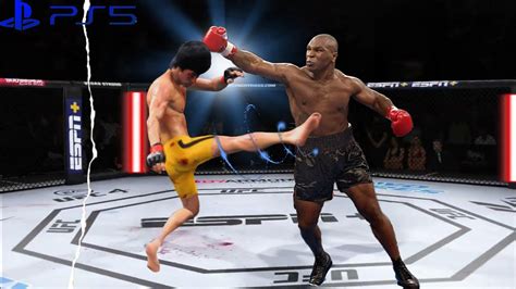 Ufc4 Bruce Lee Vs Mike Tyson Ea Sports Ufc 4 Youtube