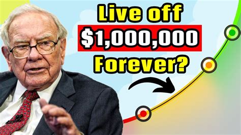 How To Invest Million To Live Off Dividends Forever Youtube