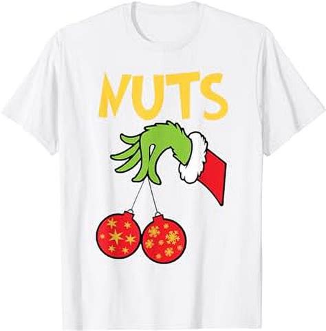 Chest Nuts Matching Chestnuts Funny Christmas Couples Nuts T Shirt