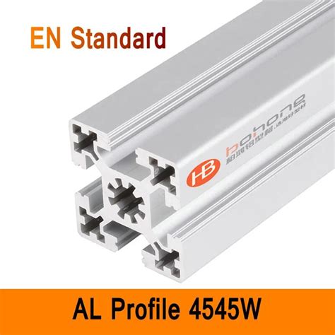 4545 W Al Minyum Profil EN Standard DIY Konsollar Al Minyum AL Ekstr