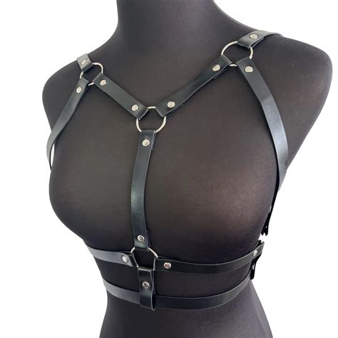 Soutien Gorge Lingerie Rotique En Cuir Pour Adultes Jarretelles Sexy Tendance Pour Femmes