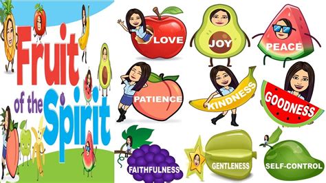 Fruits Of The Holy Spirit Clip Art