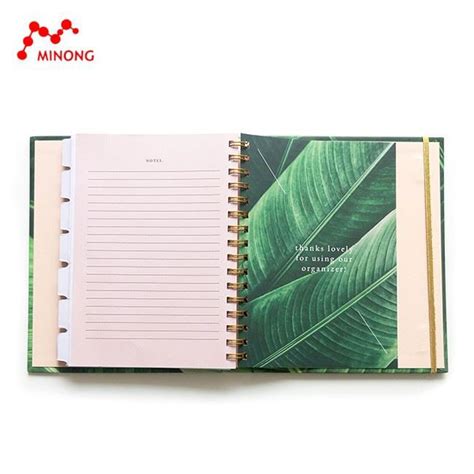 China Customized A5 Spiral Planning Notebooks Manufacturers Suppliers