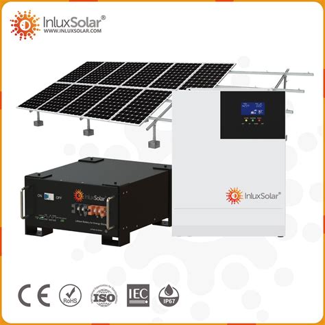 Energy Storage Battery Solar System 6kw 10kw 12kw 20kw 30kw Lithium Ion