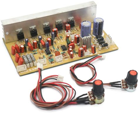 Electronic Spices TDA2030 Based 6 1 Audio Amplifier Board Kit 100watt