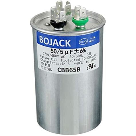 505uf 505mfd 5 370v440v Cbb65 Dual Run Circular Start Capacitor For