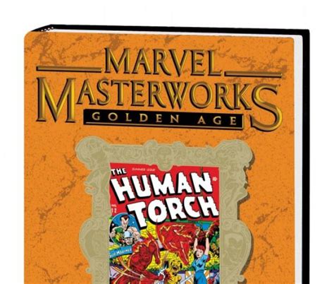 Marvel Masterworks Golden Age Human Torch Vol 3 Hardcover Comic