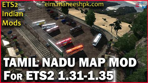 Tamil Nadu Map Mod Euro Truck Simulator 2 1 31 1 35 Indian Map