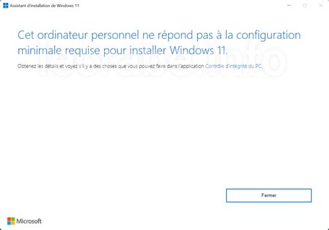 Windows 11 forcer la mise à jour 22H2 sur un PC non compatible Le