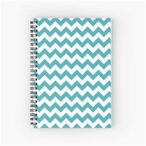 Cute Blue Pattern Spiral Notebook By Xavierreis Redbubble